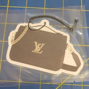 Luxury Brand Handbag Air Freshener 2.5" x 3.5" New